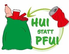 Logo für Flurreinigungsaktion "Hui statt Pfui" 2022